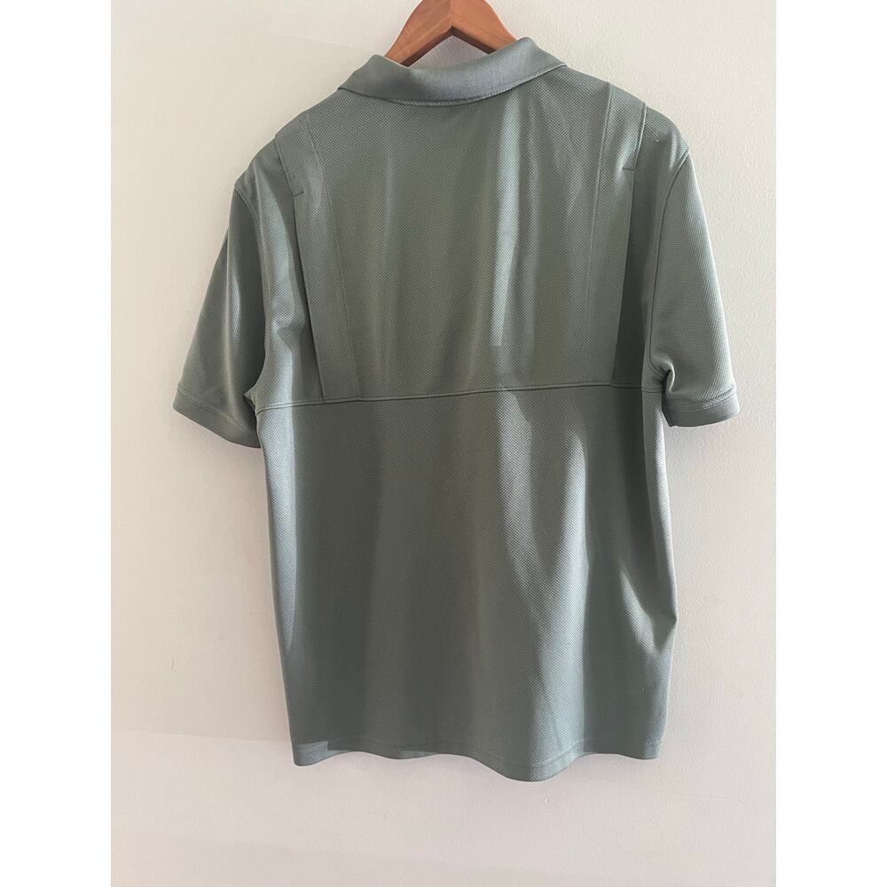 G.H. Bass & Co. Men's Active Polo Shirt Green Size Medium JL - Picture 5 of 9